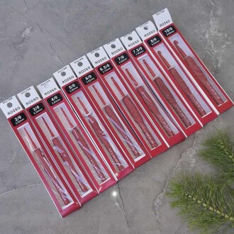 Sultan Rosso Silikon Saplı Tığ ( 1 Adet ) Red Kırmızı - 3