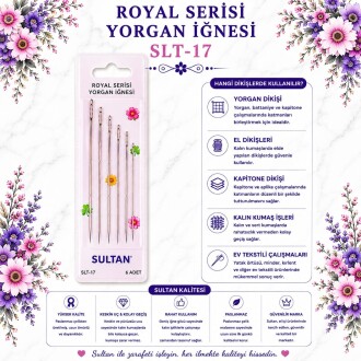 Sultan Royal Serisi Yorgan İğnesi SLT-17 - Sultan