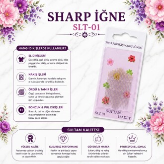 Sultan Sharp Dikiş Nakış iğnesi SLT-1 - Sultan
