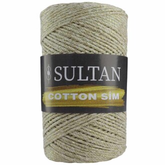 Sultan Simli Pamuk Makrome ( Cotton Sim ) 201 Krem - SULTAN