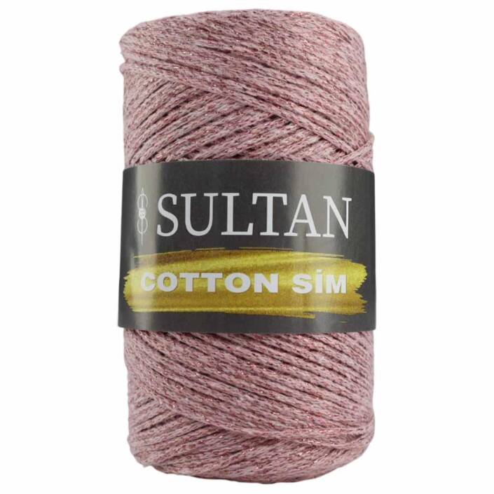 Sultan Simli Pamuk Makrome ( Cotton Sim ) 507 Pudra - 1