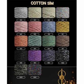 Sultan Simli Pamuk Makrome ( Cotton Sim ) 507 Pudra - 2