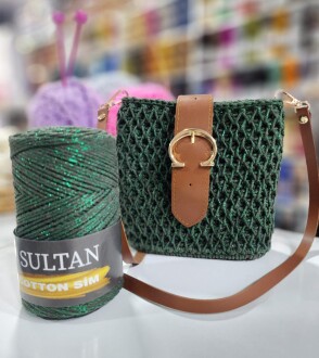 Sultan Simli Pamuk Makrome ( Cotton Sim ) 507 Pudra - 4