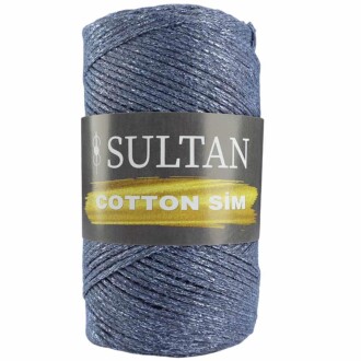 Sultan Simli Pamuk Makrome ( Cotton Sim ) 518 Mavi - SULTAN