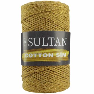 Sultan Simli Pamuk Makrome ( Cotton Sim ) 521 Hardal - SULTAN