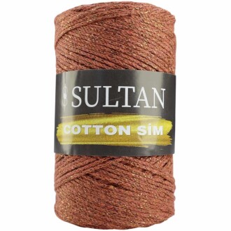 Sultan Simli Pamuk Makrome ( Cotton Sim ) 524 Tarçın - SULTAN