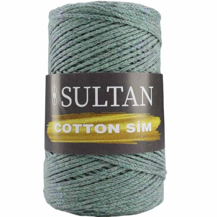 Sultan Simli Pamuk Makrome ( Cotton Sim ) 527 Mint Yeşil - 1