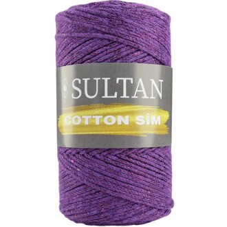 Sultan Simli Pamuk Makrome ( Cotton Sim ) 534 Mor - Sultan