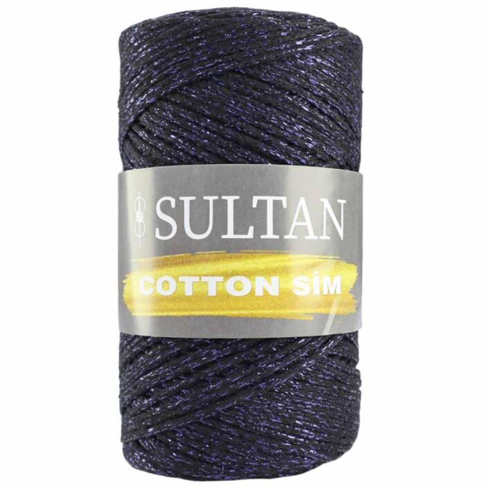 Sultan Simli Pamuk Makrome ( Cotton Sim ) 632 Lacivert - 1