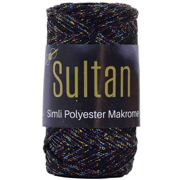 Sultan Simli Polyester Makrome NO:3 ( 100 Gram ) 4270 - 1