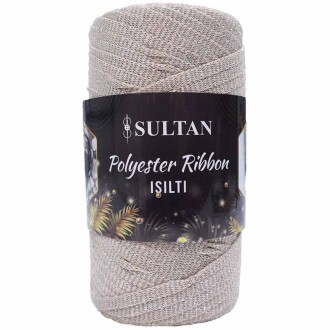 Sultan Simli Polyester Ribbon Işıltı ( 200 Gr ) 2605 Taş - Sultan