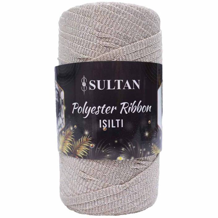 Sultan Simli Polyester Ribbon Işıltı ( 200 Gr ) 2605 Taş - 1