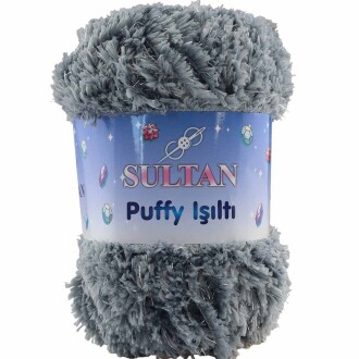 Sultan Simli Puffy Işıltı 1709 Gri ( 100 Gr ) - Sultan