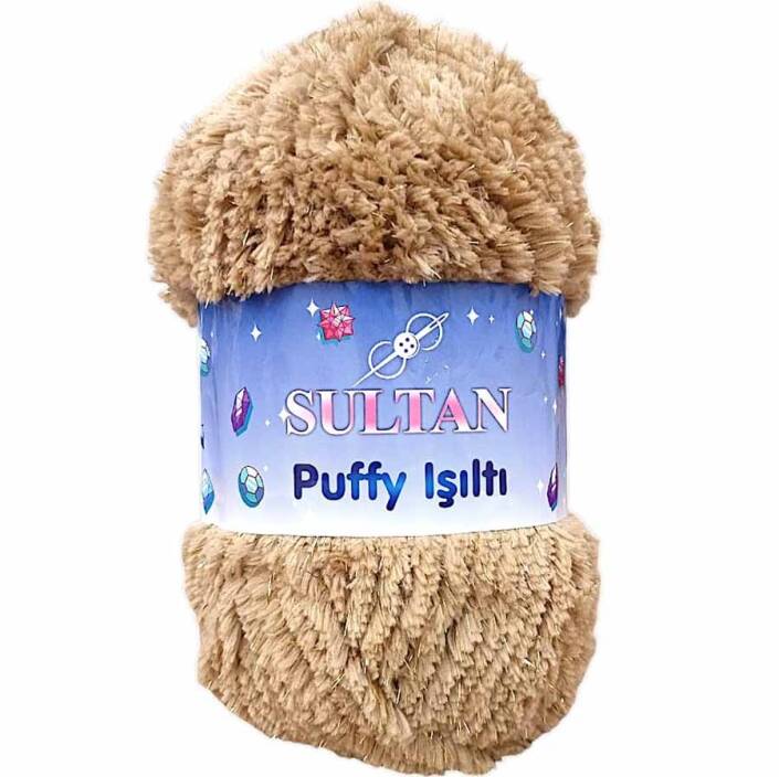 Sultan Simli Puffy Işıltı 1731 Deve Tüyü ( 100 Gr ) - 1