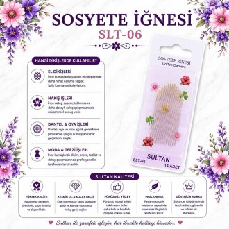 Sultan Sosyete İğnesi SLT-6 - Sultan