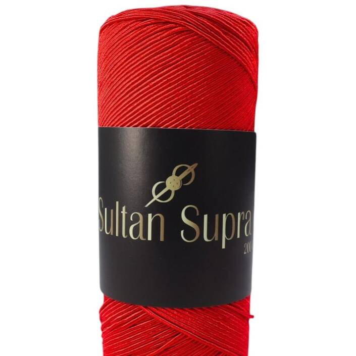 Sultan Supra Çanta İpi ( 200 Gr ) 1012 Kırmızı - 1