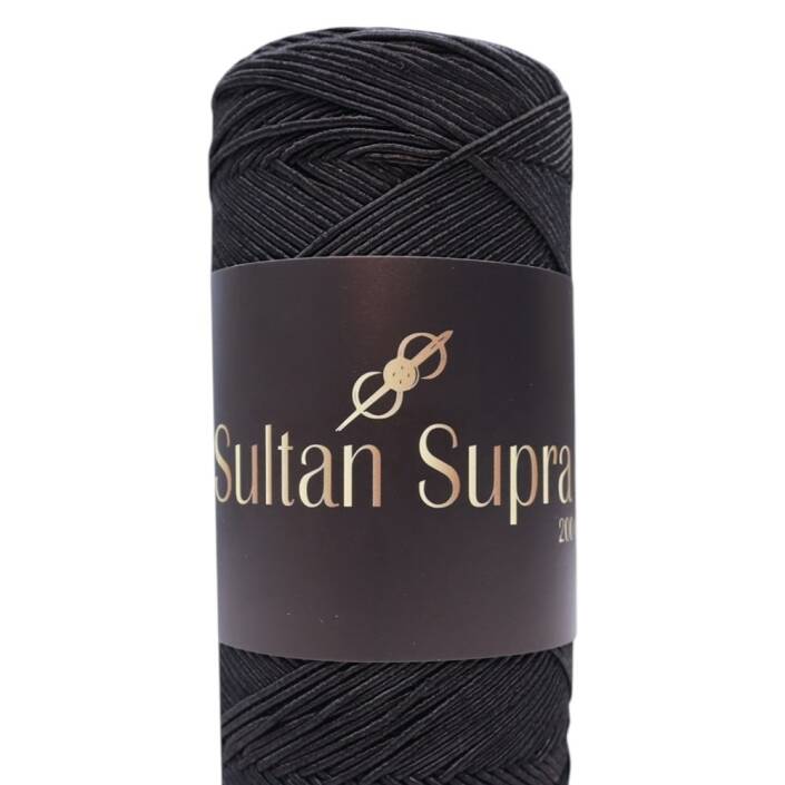 Sultan Supra Çanta İpi ( 200 Gr ) 1020 Siyah - 1