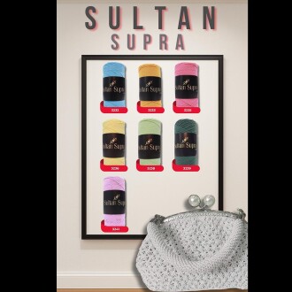 Sultan Supra Çanta İpi ( 200 Gr ) 3224 Mor - 4