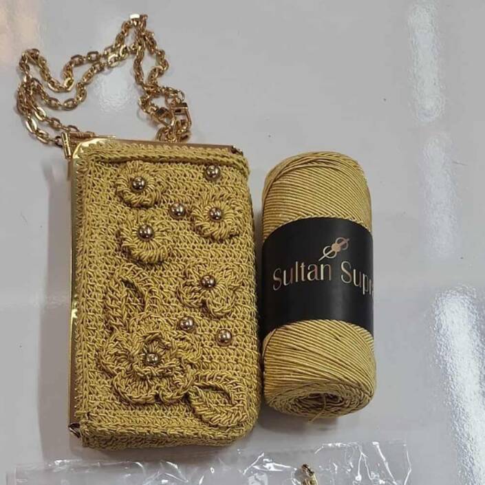 Sultan Supra Çanta İpi ( 200 Gr ) 3235 Pembe - 2