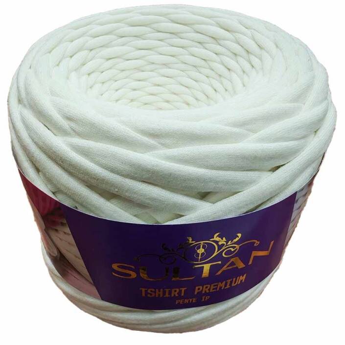 Sultan Tshirt Preiıum Penye İp (250 Gr ) 1011 Beyaz - 2