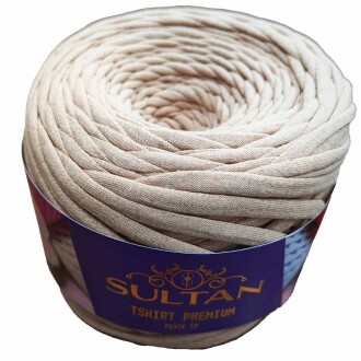 Sultan Tshirt Premium Penye İp (250 Gr ) 1001 Bej - 2