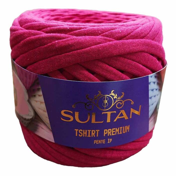 Sultan Tshirt Premium Penye İp (250 Gr ) 1004 Fuşya - 1