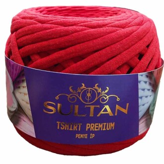 Sultan Tshirt Premium Penye İp (250 Gr ) 1008 Kırmızı - Sultan