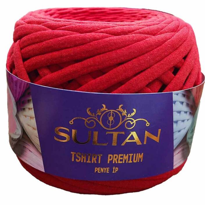Sultan Tshirt Premium Penye İp (250 Gr ) 1008 Kırmızı - 1