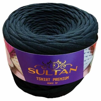 Sultan Tshirt Premium Penye İp (250 Gr ) 1009 Siyah - 2