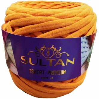Sultan Tshirt Premium Penye İp (250 Gr ) 1012 Turuncu - Sultan