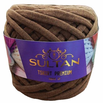 Sultan Tshirt Premium Penye İp (250 Gr ) 1013 Kahve - Sultan