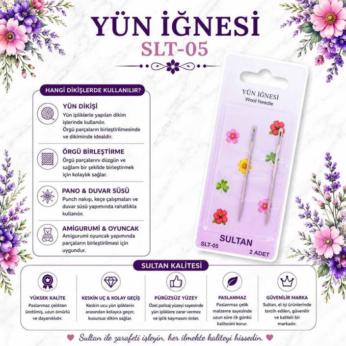 Sultan Yün İğnesi SLT-5 - 1