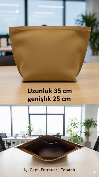 Tabanlı Çanta İçi Deri Astar ( 25x35 Cm ) - 2