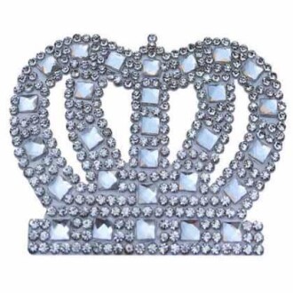 Taç Küçük Ütü İle Yapışan 6x4.6cm ( 1 Adet ) - 1