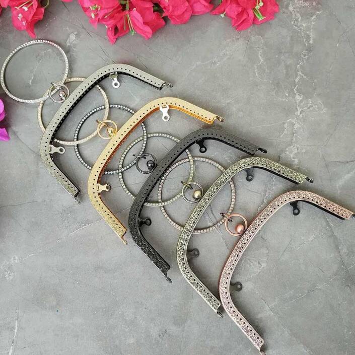 Taşlı Halka Saplı Cüzdan Klipsi AT33 - 1