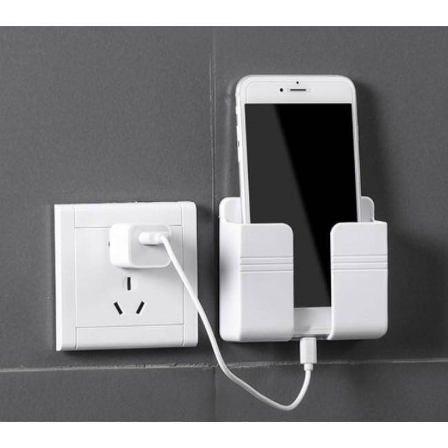 Telefon ve Kumanda Standı Plastik Krem Renk - 1