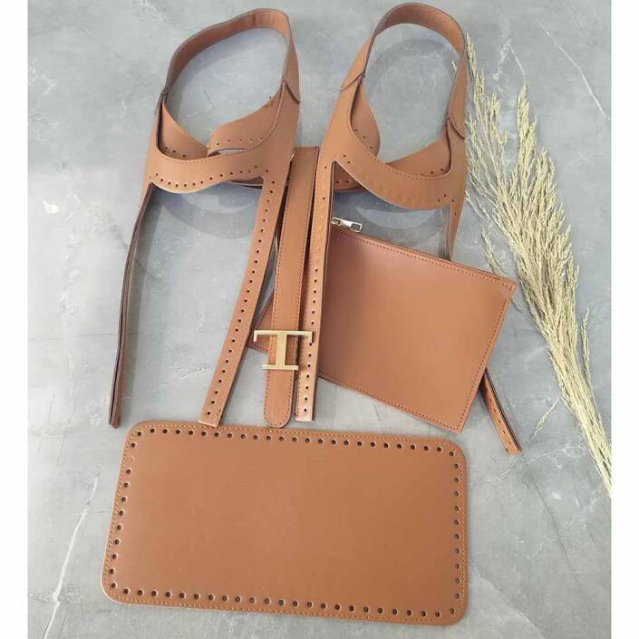 TODS Model Deri Çanta Seti - 2