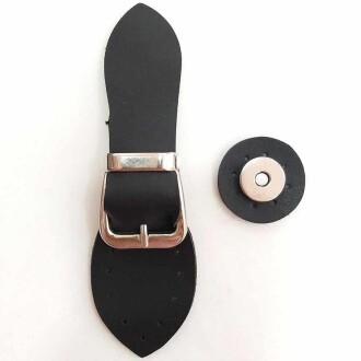 Tokalı Mıknatıslı Çanta Kapama Kısa - 4