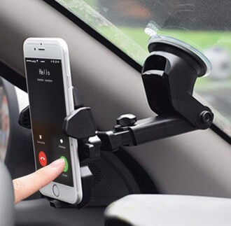 Torpido Üstü Teleskopik Araç Telefon Tutucu - 6