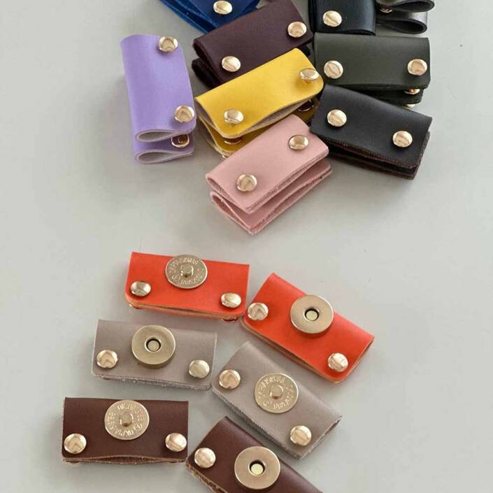 Troklu Mıknatıslı Deri Çıt Çıt - 2