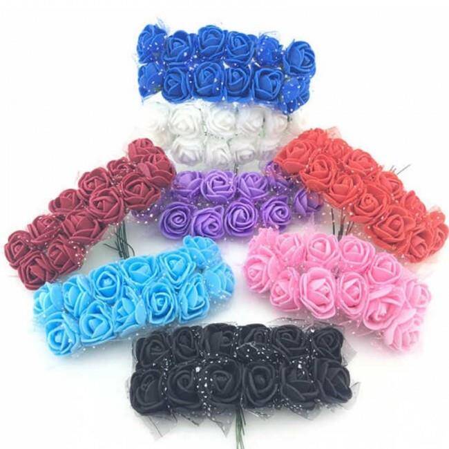 Tüllü Lateks Gül ( 144 Adet ) - 2