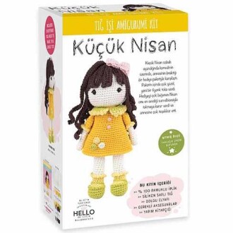Tuva Amigurumi Kiti Küçük Nisan - Tuva Yayıncılık