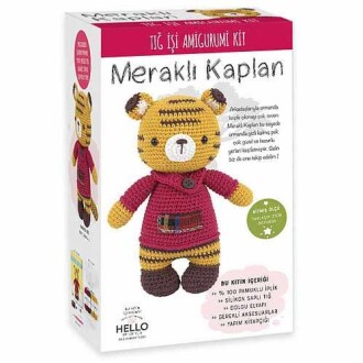 Tuva Amigurumi Kiti Merkalı Kaplan - Tuva Yayıncılık