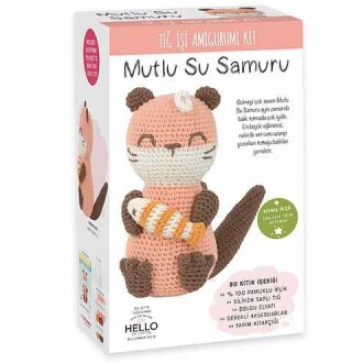 Tuva Amigurumi Kiti Mutlu Su Samuru - Tuva Yayıncılık