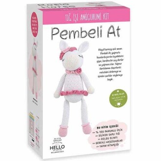 Tuva Amigurumi Kiti Pembeli At - Tuva Yayıncılık