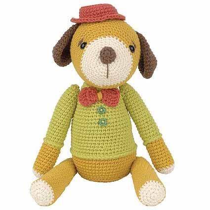 Tuva Amigurumi Kiti Ressam Köpek Bobbi - 4
