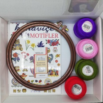 Tuva Dergili Kanaviçe Seti Ks01 - Tuva Yayıncılık