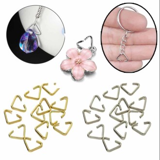 Üçgen Aparat Anahtarlık Bağlantı Aparatı ( Yaklaşık 100 Adet ) - Orivyum