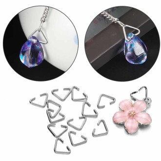 Üçgen Aparat Anahtarlık Bağlantı Aparatı ( Yaklaşık 100 Adet ) - 3