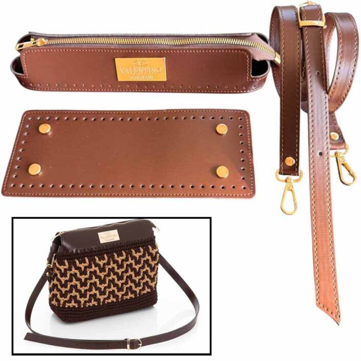 Valentino-2 Deri Çanta Seti - 1